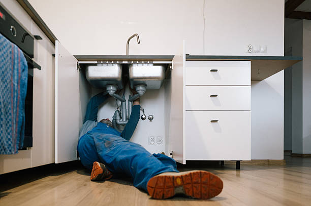 Professional Emergency Plumber technician working in Wayne, OH